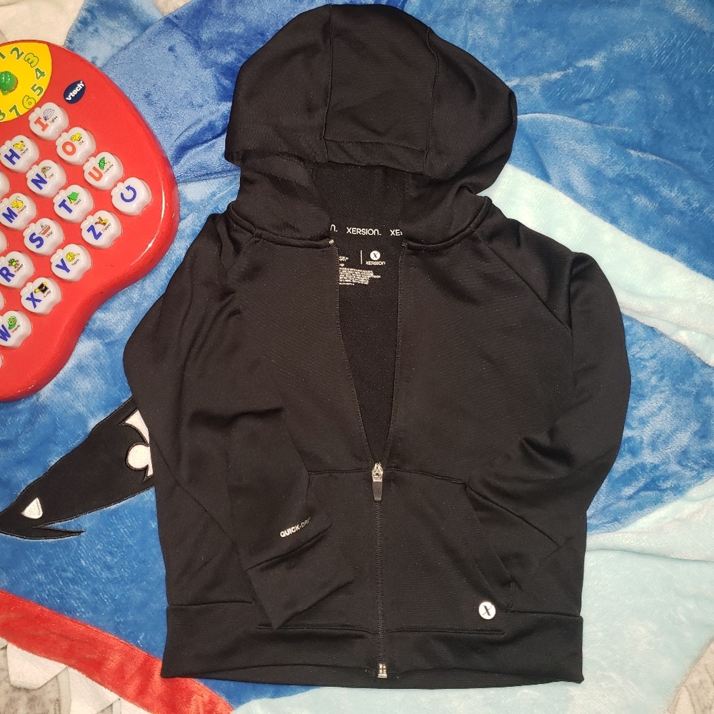 Kids Xersion Quick Dry Zip Up Hoodie